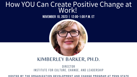 37: How YOU Can Create Positive Change at Work!